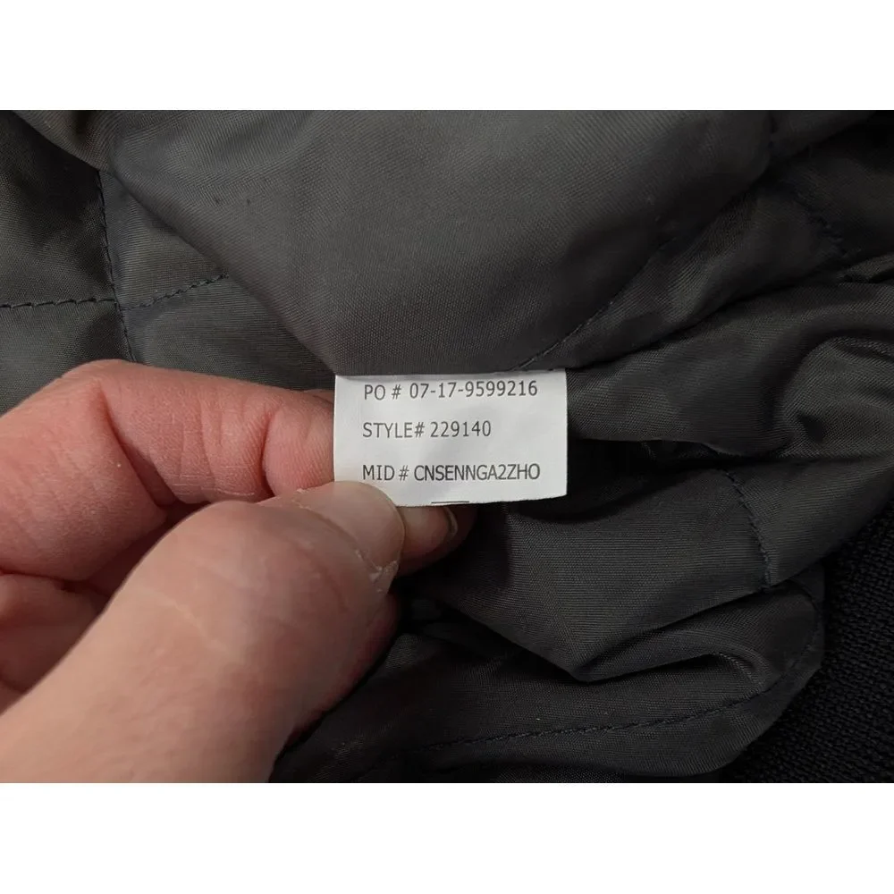 Refinery29 29Rooms Nylon Jacket Men's Women's‎ Adult Size Medium Black R29 VTG